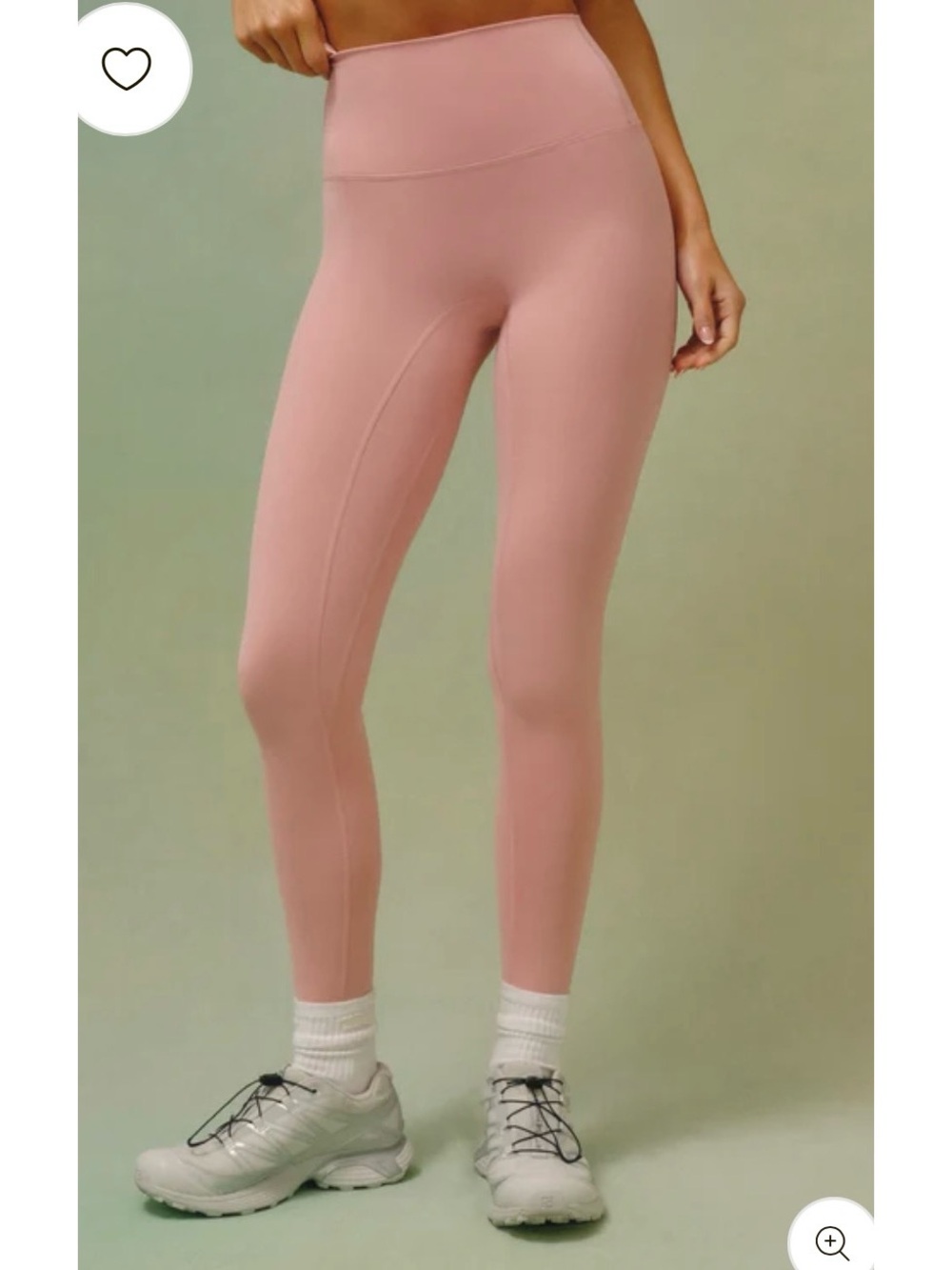 High-Waist Pink Leggings